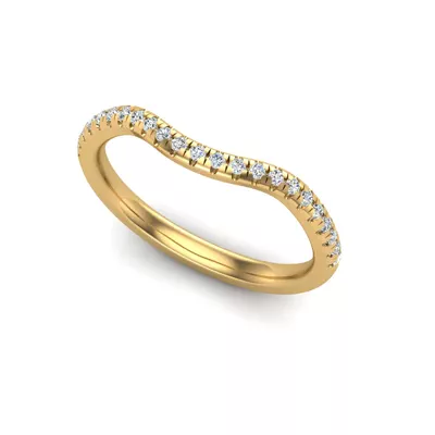 Madison Lab Pave Band