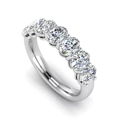 Mavi 7 Stone Diamond Band