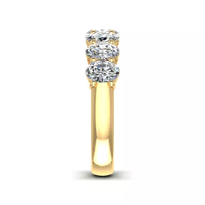 Mavi 7 Stone Diamond Band