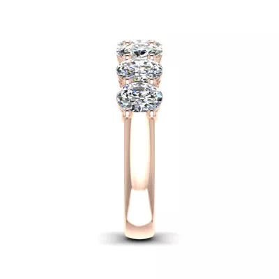 Mavi 7 Stone Lab Diamond Band