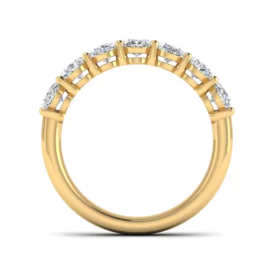 Mavi 7 Stone Lab Diamond Band