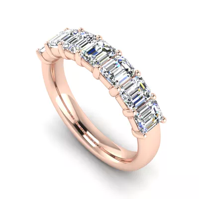 Mae 7 Stone Diamond Band