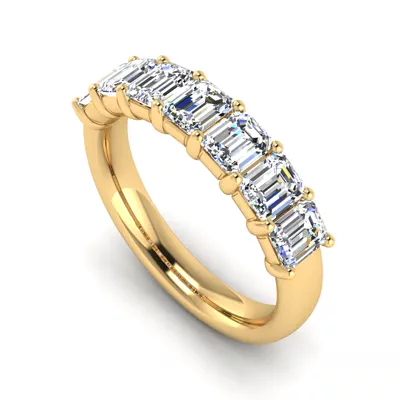 Mae 7 Stone Diamond Band
