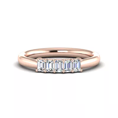 Salem 5 Stone Diamond Band