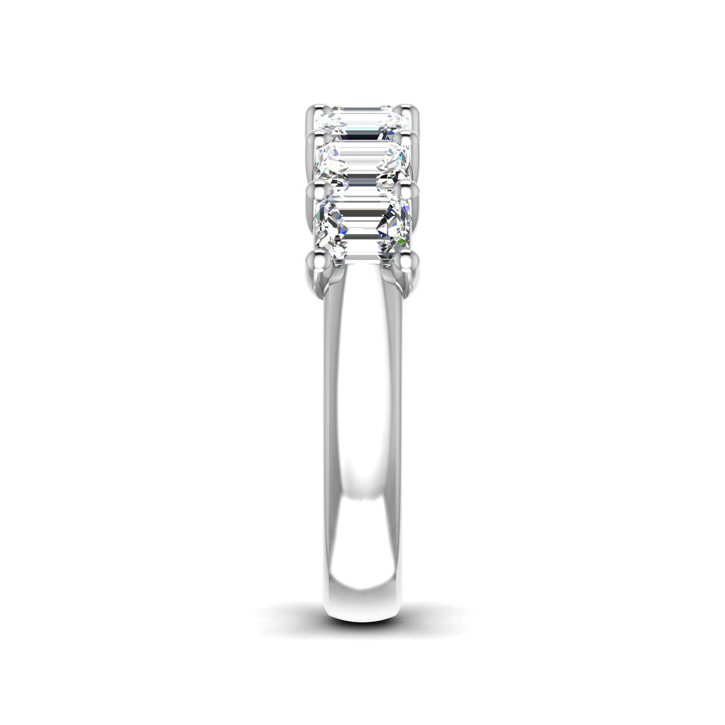 Adley 7 Stone Lab Diamond Band