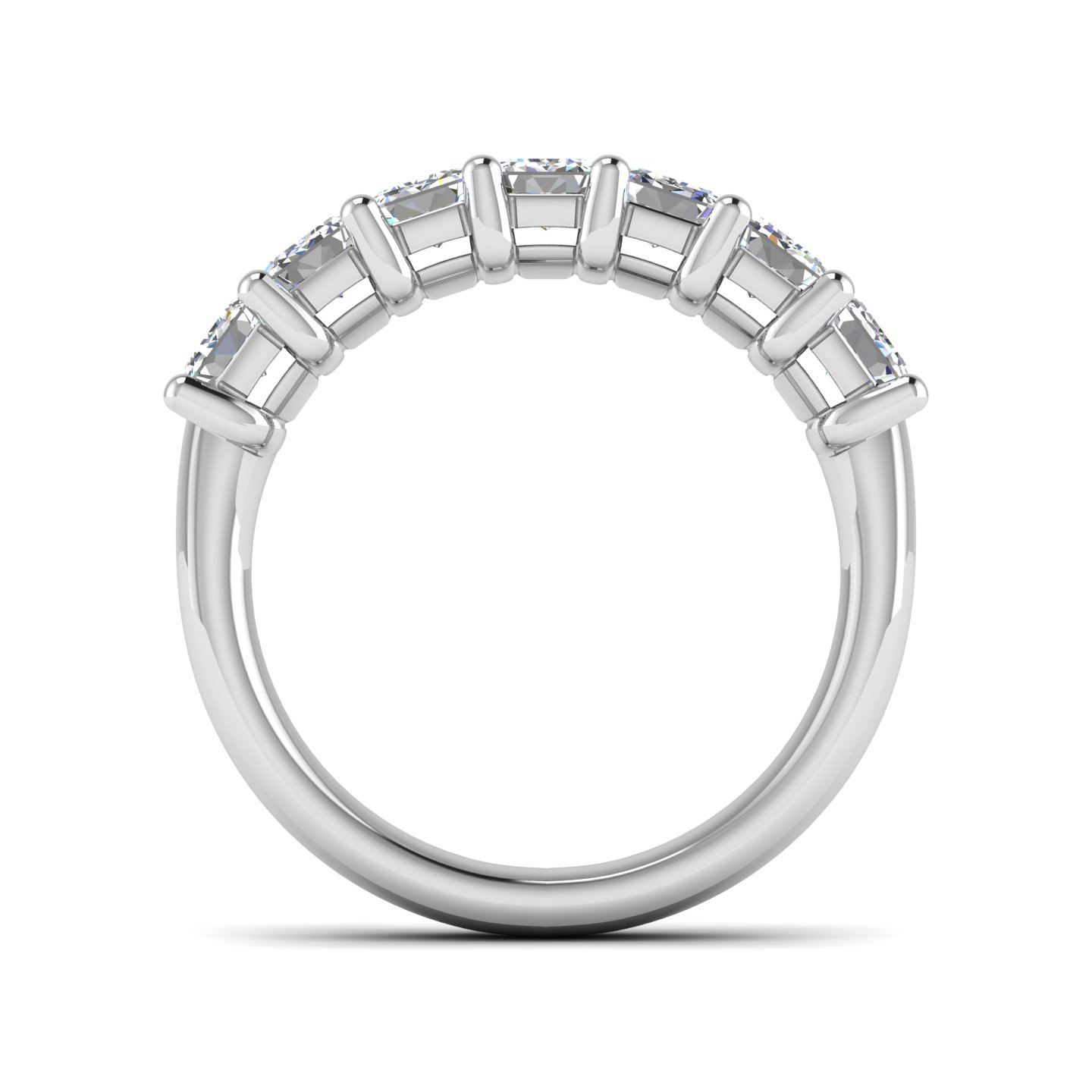 Adley 7 Stone Lab Diamond Band