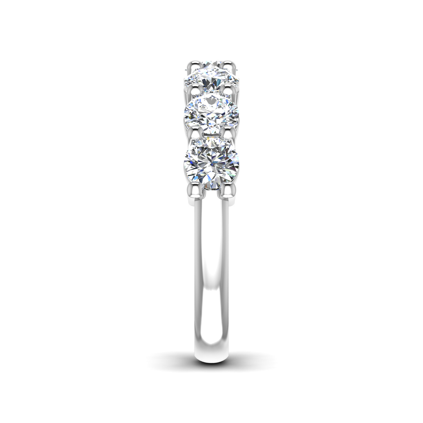Bonnie 7 Stone Diamond Band