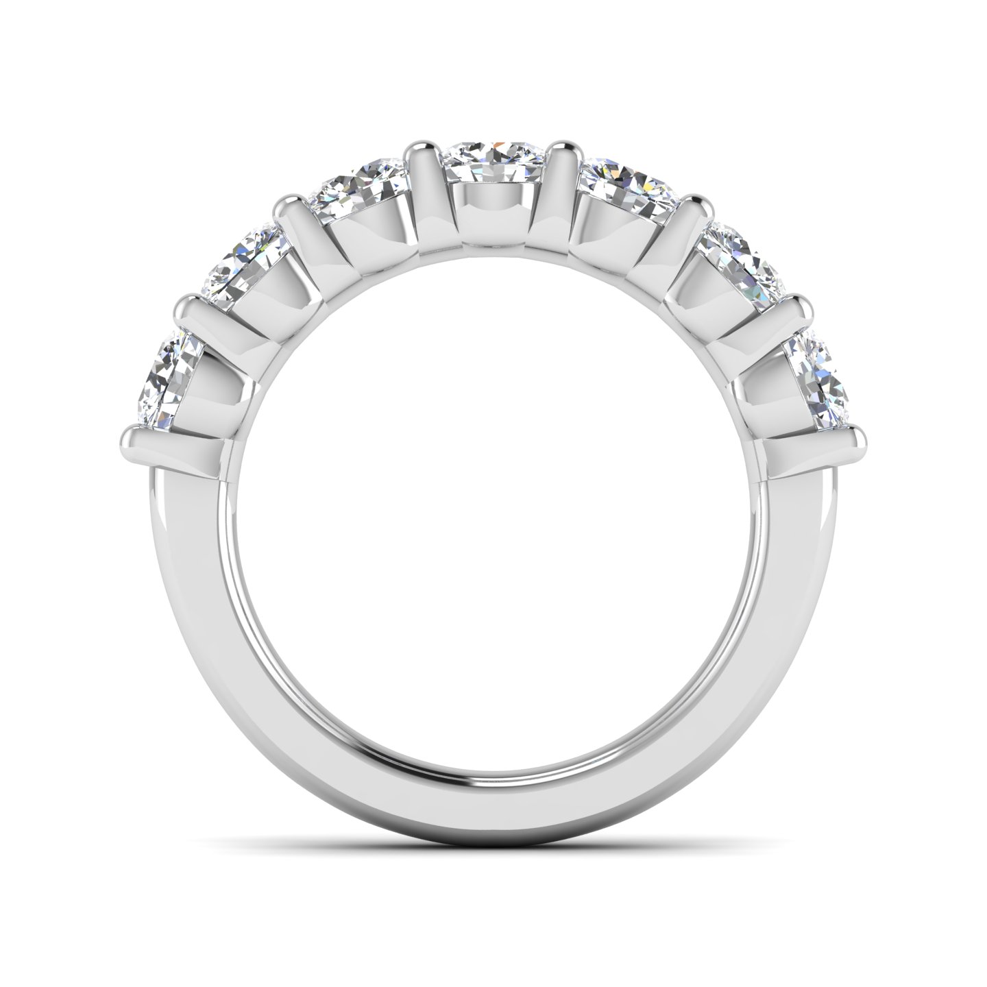 Bonnie 7 Stone Diamond Band