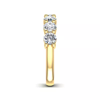 Bonnie 7 Stone Diamond Band