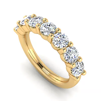 Bonnie 7 Stone Diamond Band