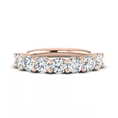 Bonnie 7 Stone Lab Diamond Band