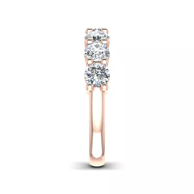 Bonnie 7 Stone Lab Diamond Band