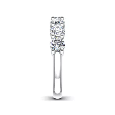 Bonnie 7 Stone Lab Diamond Band