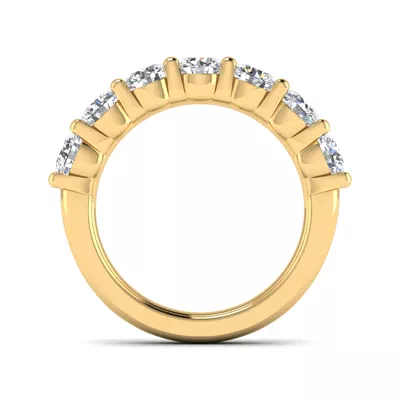 Bonnie 7 Stone Lab Diamond Band