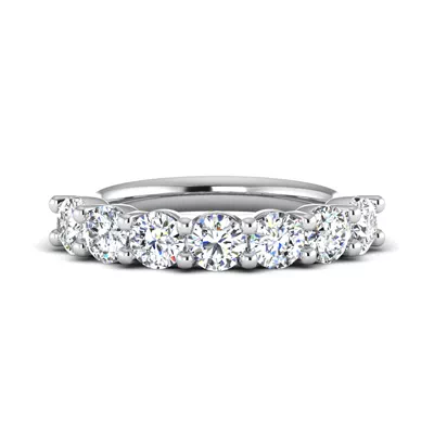 Bonnie 7 Stone Lab Diamond Band