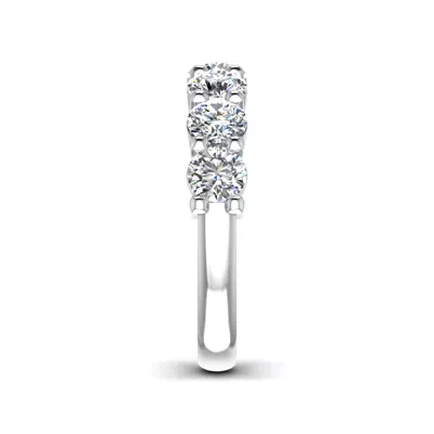 Mylah 7 Stone Diamond Band