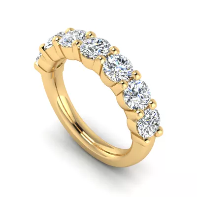 Mylah 7 Stone Diamond Band