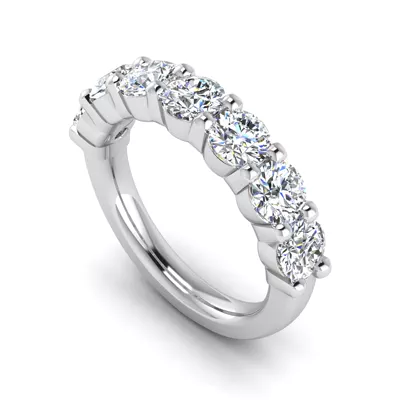 Mylah 7 Stone Diamond Band