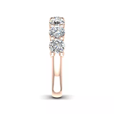 Mylah 7 Stone Lab Diamond Band