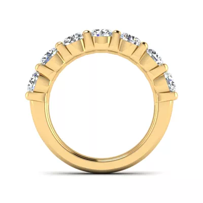 Mylah 7 Stone Lab Diamond Band