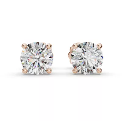 Hidden Halo Diamond Studs
