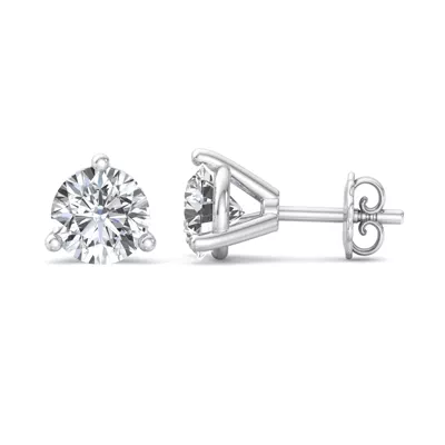 Three-Prong Martini Earrings