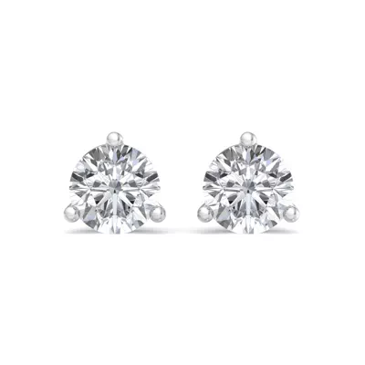 Three-Prong Martini Earrings