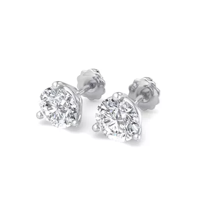 Three-Prong Martini Earrings