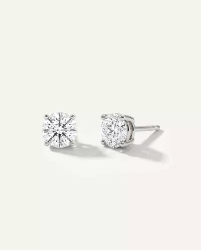 Four-Prong Earrings