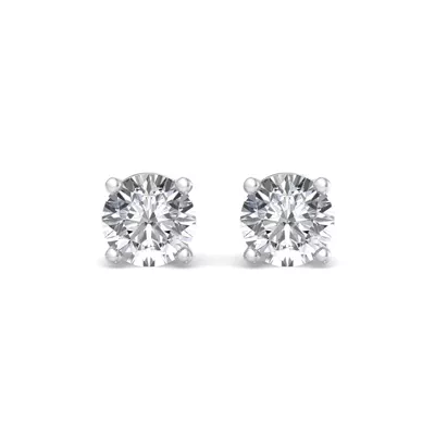 Four-Prong Earrings