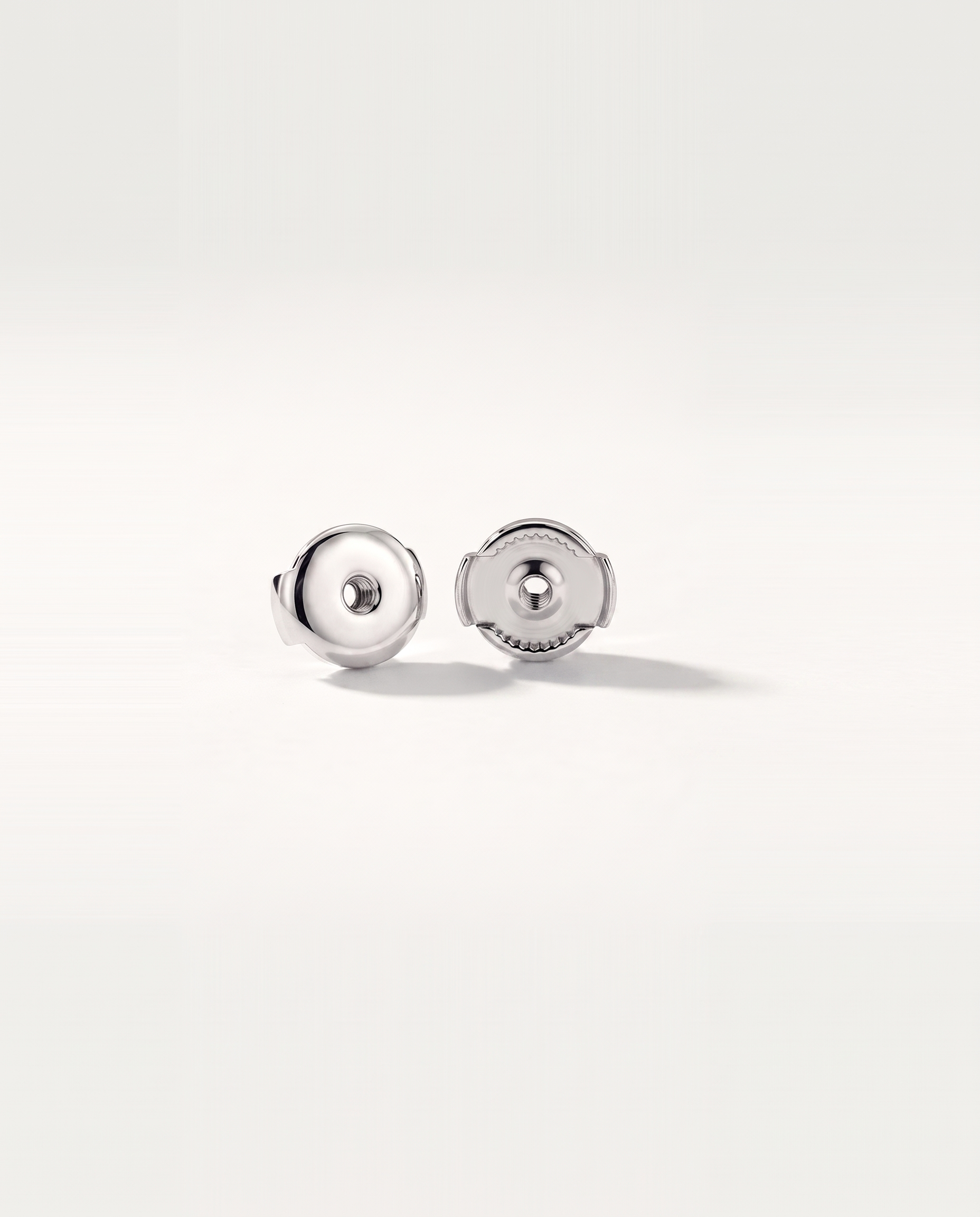 Three-Prong Martini Guardian Back Earrings