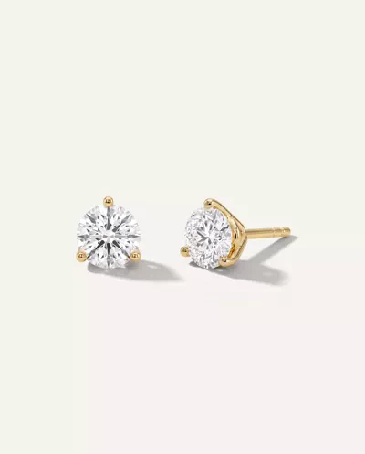 Three-Prong Martini Guardian Back Earrings