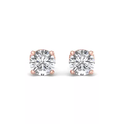 Four-Prong Guardian Back Earrings
