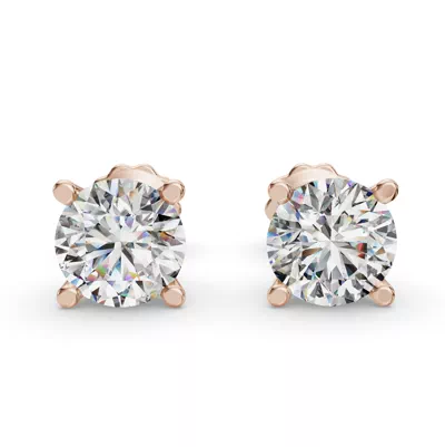 Four-Prong Martini Earrings