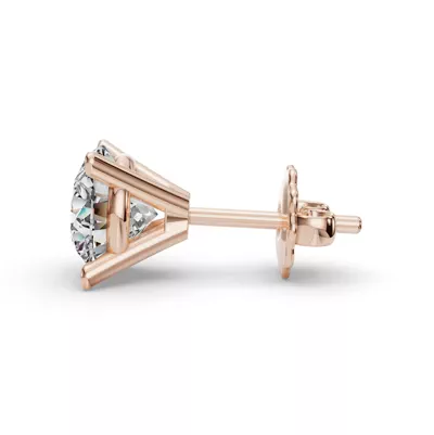 Four-Prong Martini Earrings