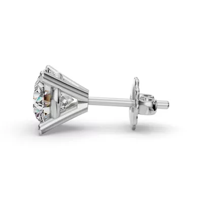 Four-Prong Martini Earrings