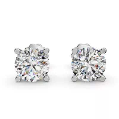 Four-Prong Martini Earrings