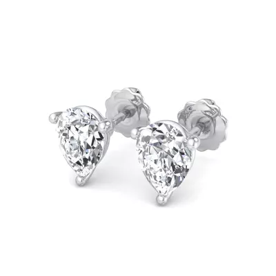 Fancy Shape Three-Prong Martini Earrings