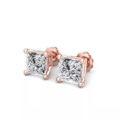 Fancy Shape Diamond Earrings