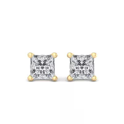 Fancy Shape Diamond Earrings