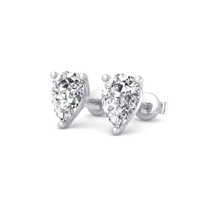 Fancy Shape Three-Prong Martini Guardian Back Earrings