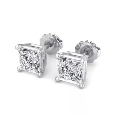 Fancy Shape Screw Back Earrings