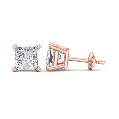 Fancy Shape Guardian Back Earrings