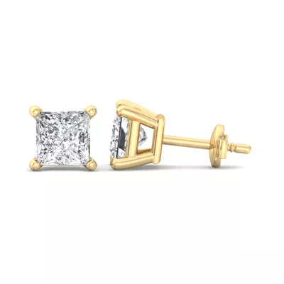 Fancy Shape Guardian Back Earrings