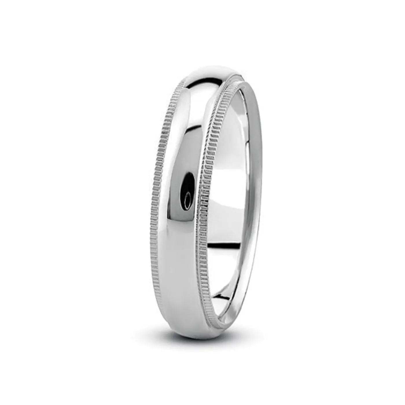 Dome Milgrain Comfort Fit (4mm)
