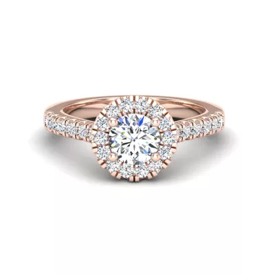Myla Halo Engagement Ring