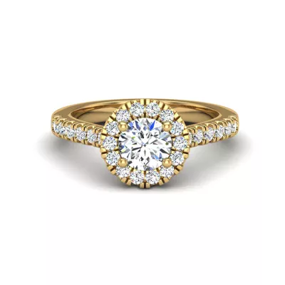 Myla Halo Engagement Ring