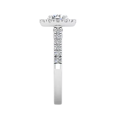 Myla Halo Engagement Ring