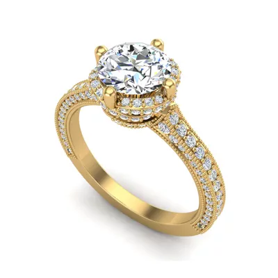 Tessa Halo Engagement Ring