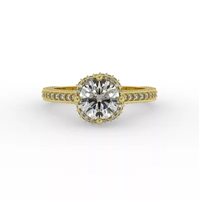 Tessa Halo Engagement Ring
